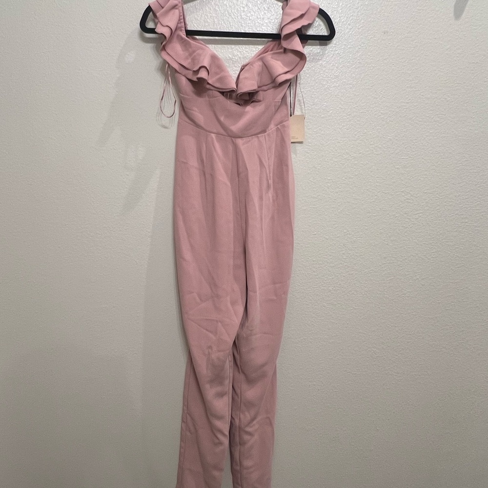 Superdown Jada Ruffle Jumpsuit - Picture 2 of 8